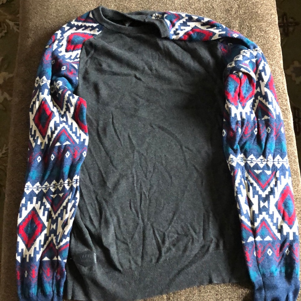Empyre Supply Co tribal sleeved Crewneck Sweater